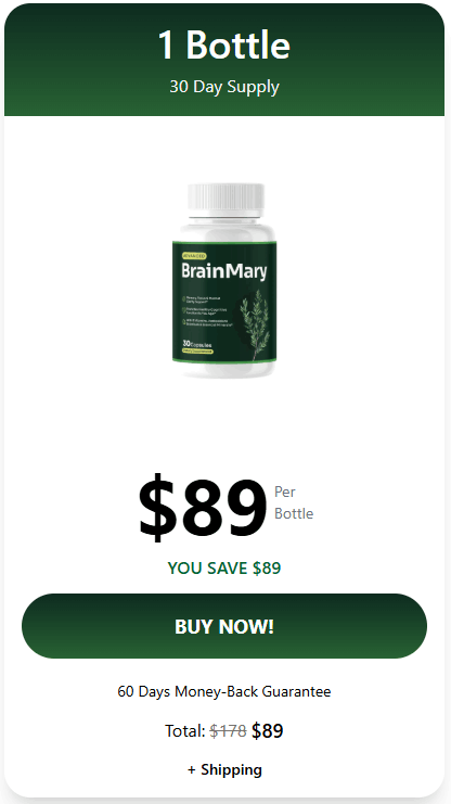 brain mary 1 bottle price